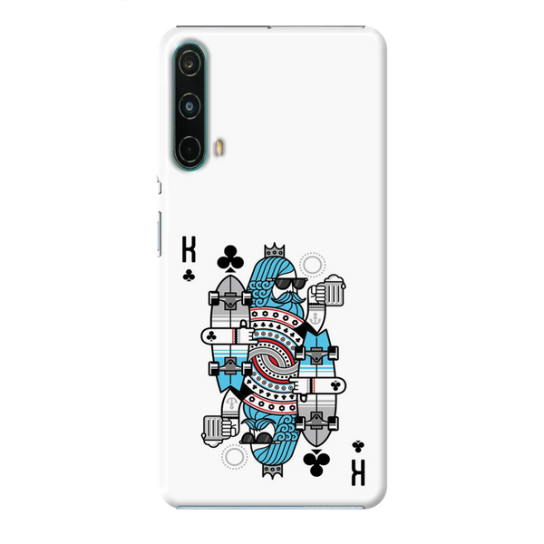 King 2 Card Printed Slim Cases and Cover for OnePlus Nord CE 5G