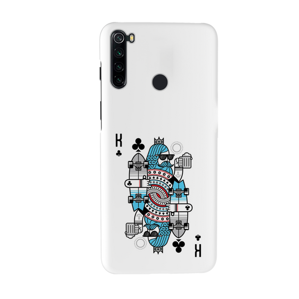 King 2 Card Printed Slim Cases and Cover for Redmi Note 8