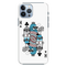 King 2 Card Printed Slim Cases and Cover for iPhone 13 Pro Max