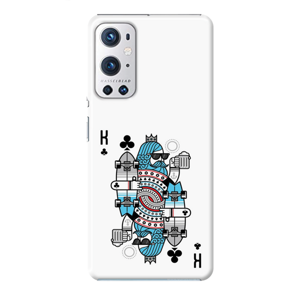 King 2 Card Printed Slim Cases and Cover for OnePlus 9R