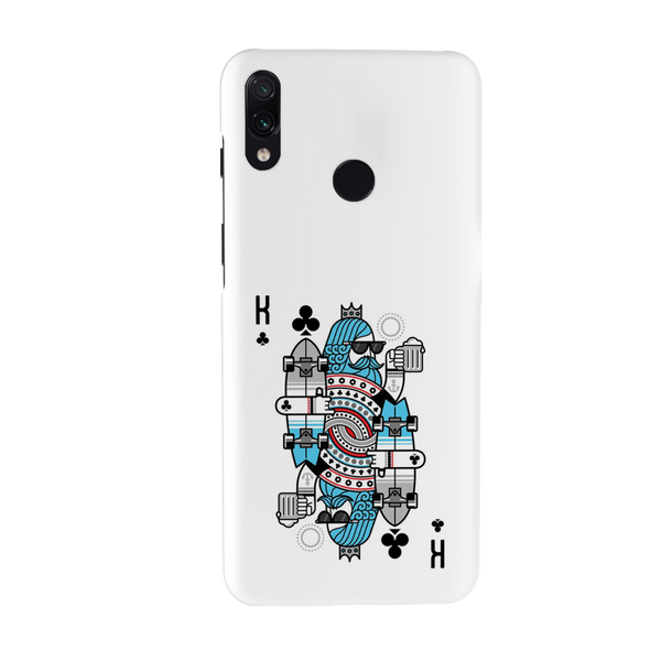 King 2 Card Printed Slim Cases and Cover for Redmi Note 7 Pro