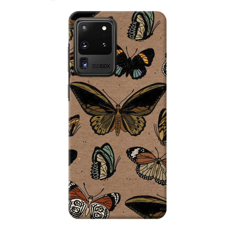 Butterfly Printed Slim Cases and Cover for Galaxy S20 Ultra