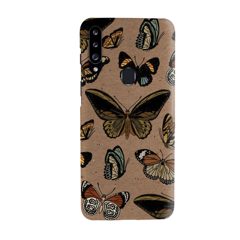 Butterfly Printed Slim Cases and Cover for Galaxy A20S