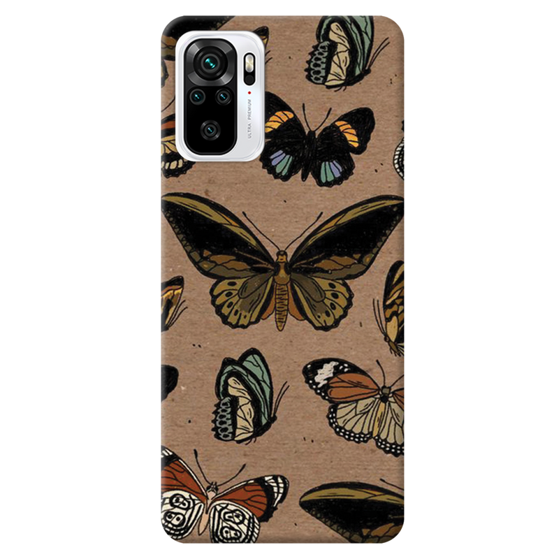 Butterfly Printed Slim Cases and Cover for Redmi Note 10