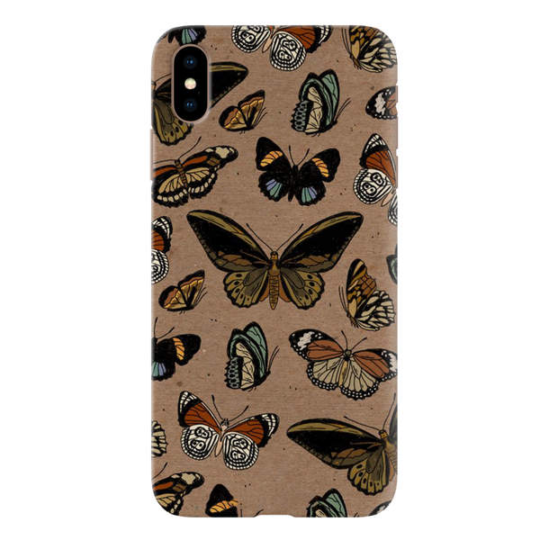 Butterfly Printed Slim Cases and Cover for iPhone XS Max