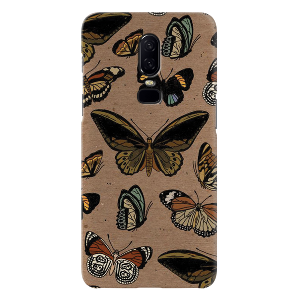 Butterfly Printed Slim Cases and Cover for OnePlus 6