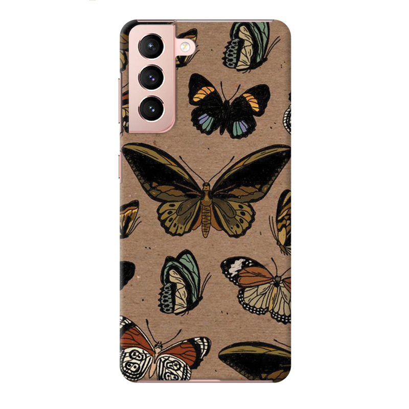 Butterfly Printed Slim Cases and Cover for Galaxy S21 Plus
