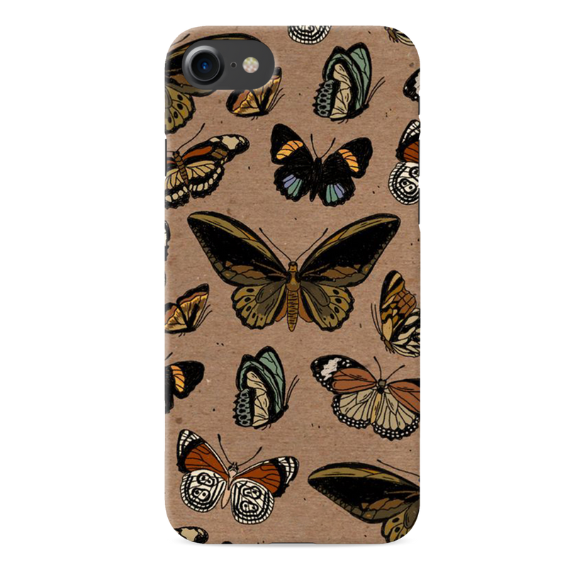 Butterfly Printed Slim Cases and Cover for iPhone 8
