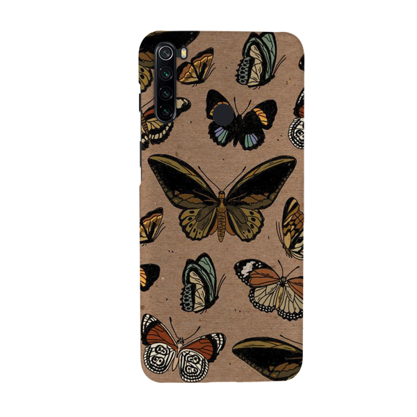 Butterfly Printed Slim Cases and Cover for Redmi Note 8