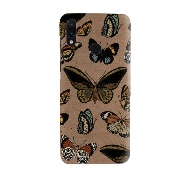 Butterfly Printed Slim Cases and Cover for Redmi Note 7 Pro