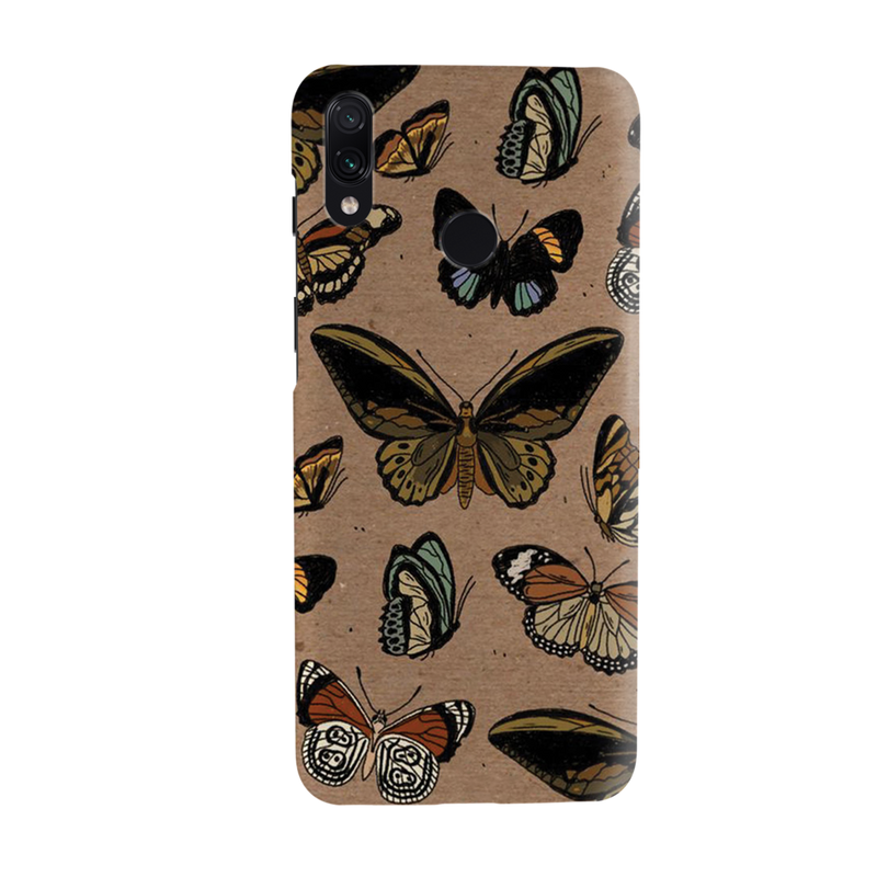 Butterfly Printed Slim Cases and Cover for Redmi Note 7 Pro