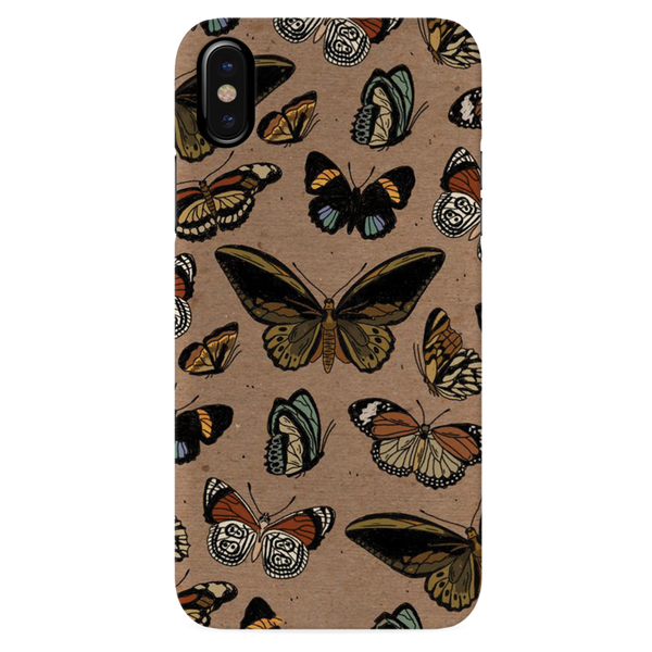 Butterfly Printed Slim Cases and Cover for iPhone XS