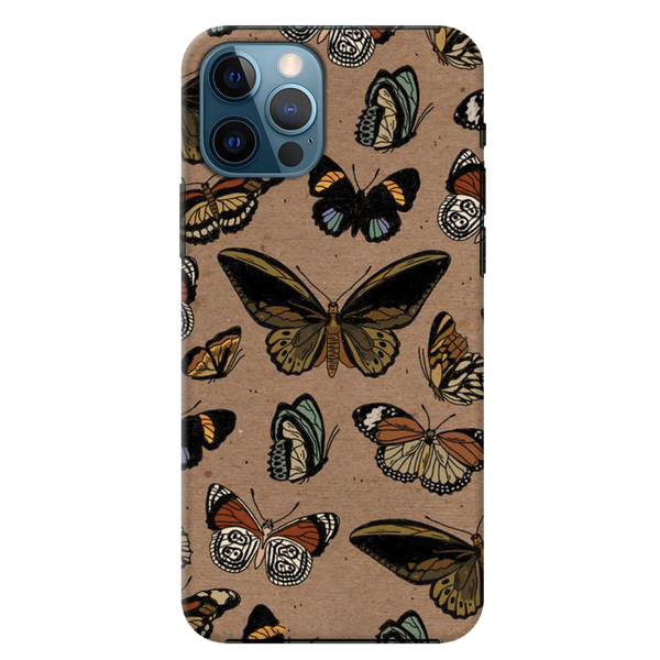 Butterfly Printed Slim Cases and Cover for iPhone 12 Pro