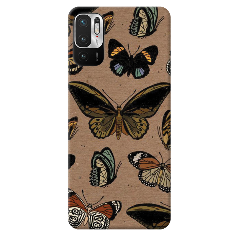 Butterfly Printed Slim Cases and Cover for Redmi Note 10T