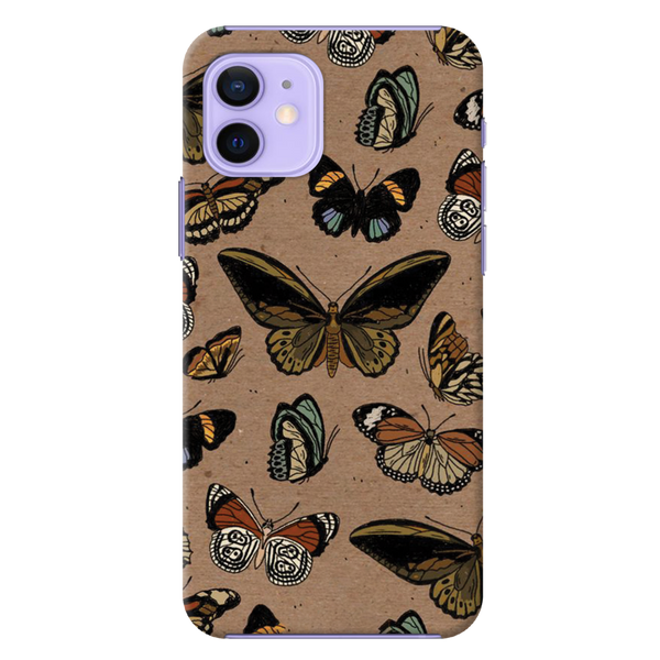 Butterfly Printed Slim Cases and Cover for iPhone 12 Mini