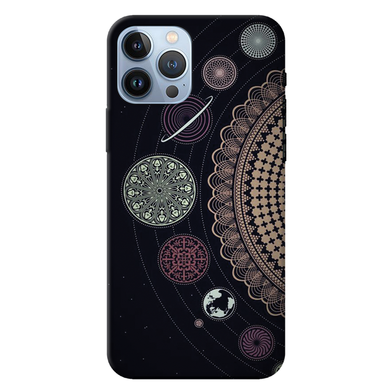 Space Globe Printed Slim Cases and Cover for iPhone 13 Pro