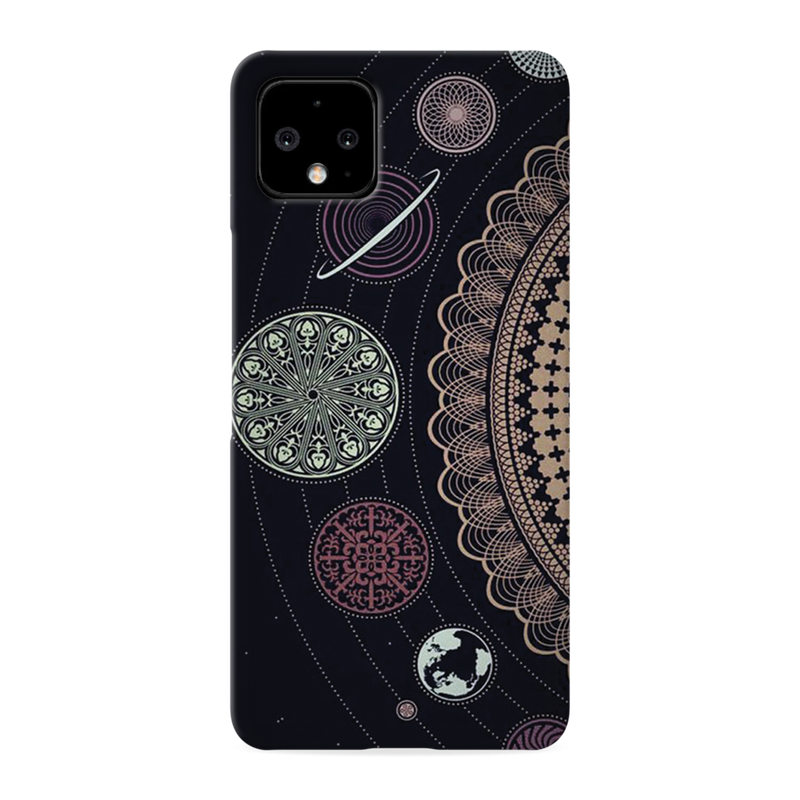 Space Globe Printed Slim Cases and Cover for Pixel 4XL