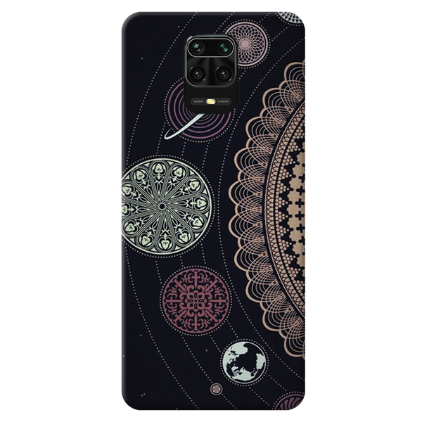 Space Globe Printed Slim Cases and Cover for Redmi Note 9 Pro Max