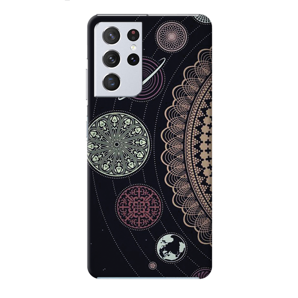 Space Globe Printed Slim Cases and Cover for Galaxy S21 Ultra