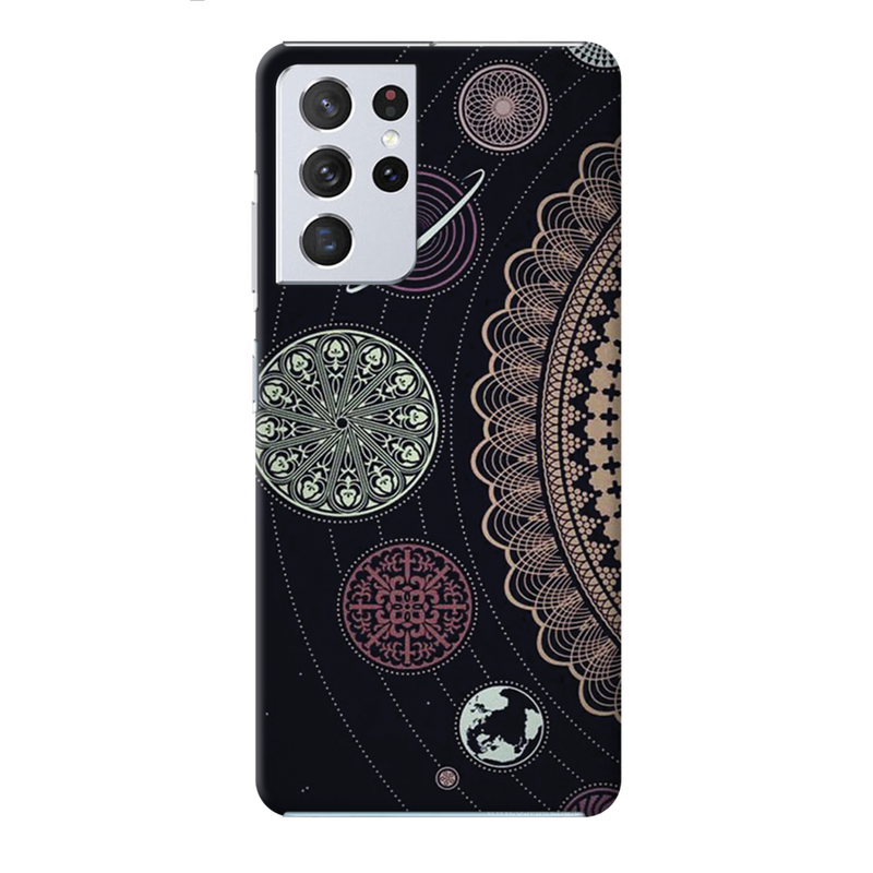 Space Globe Printed Slim Cases and Cover for Galaxy S21 Ultra