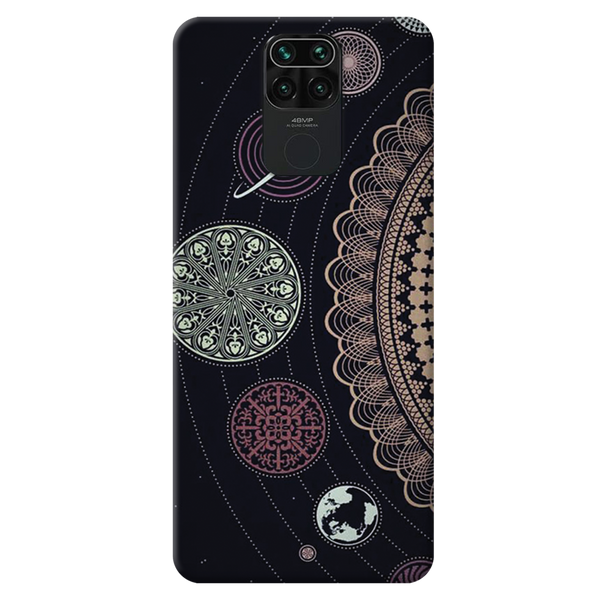 Space Globe Printed Slim Cases and Cover for Redmi Note 9