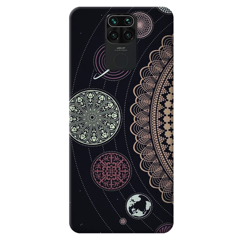 Space Globe Printed Slim Cases and Cover for Redmi Note 9