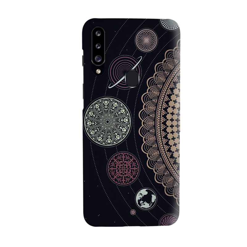 Space Globe Printed Slim Cases and Cover for Galaxy A20S