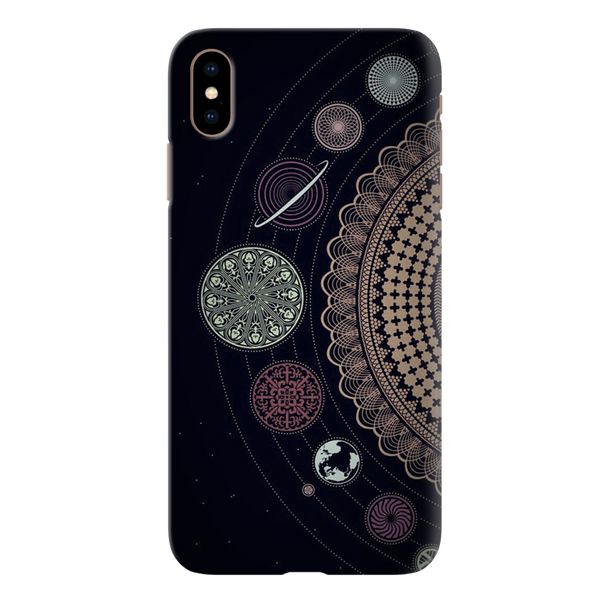 Space Globe Printed Slim Cases and Cover for iPhone XS Max