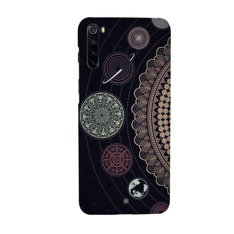 Space Globe Printed Slim Cases and Cover for Redmi Note 8