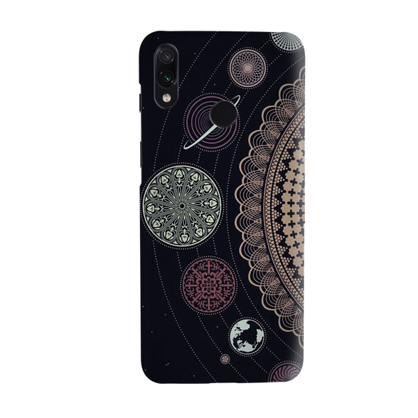 Space Globe Printed Slim Cases and Cover for Redmi Note 7 Pro