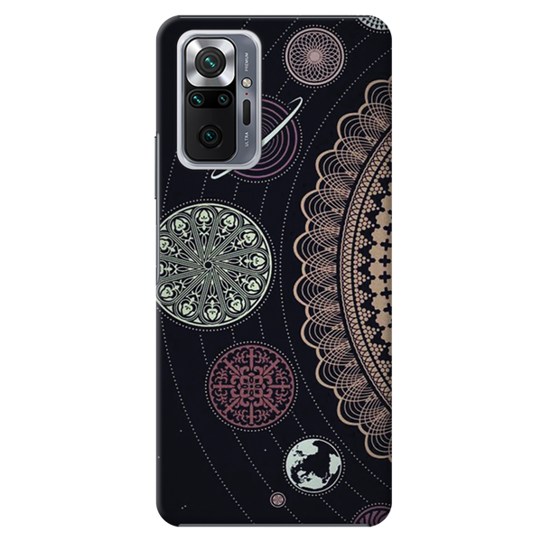 Space Globe Printed Slim Cases and Cover for Redmi Note 10 Pro
