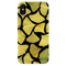 Yellow Leafs Printed Slim Cases and Cover for iPhone X