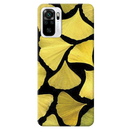 Yellow Leafs Printed Slim Cases and Cover for Redmi Note 10