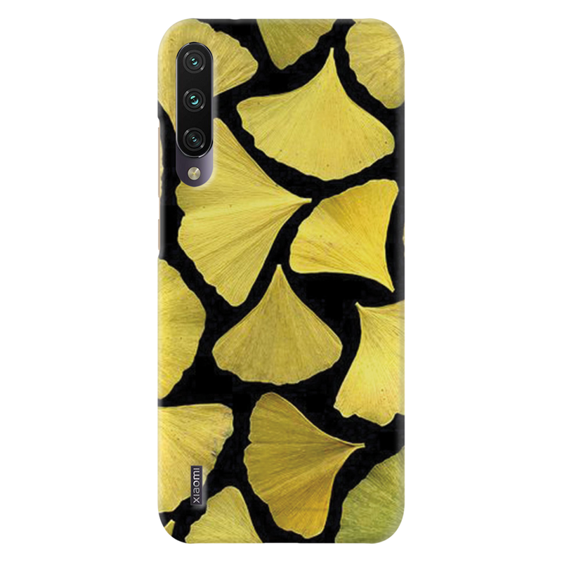 Yellow Leafs Printed Slim Cases and Cover for Redmi A3