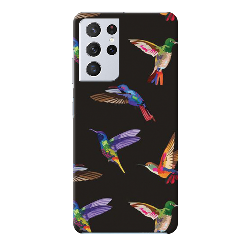 Kingfisher Printed Slim Cases and Cover for Galaxy S21 Ultra