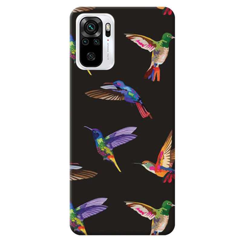 Kingfisher Printed Slim Cases and Cover for Redmi Note 10
