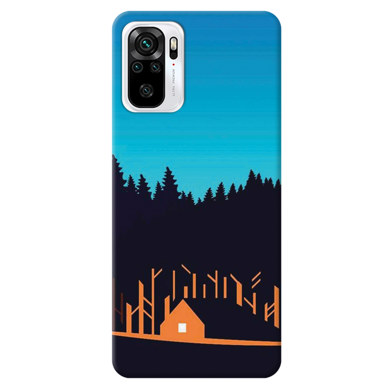 Night Stay Printed Slim Cases and Cover for Redmi Note 10