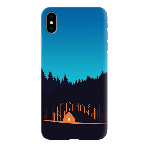 Night Stay Printed Slim Cases and Cover for iPhone XS Max
