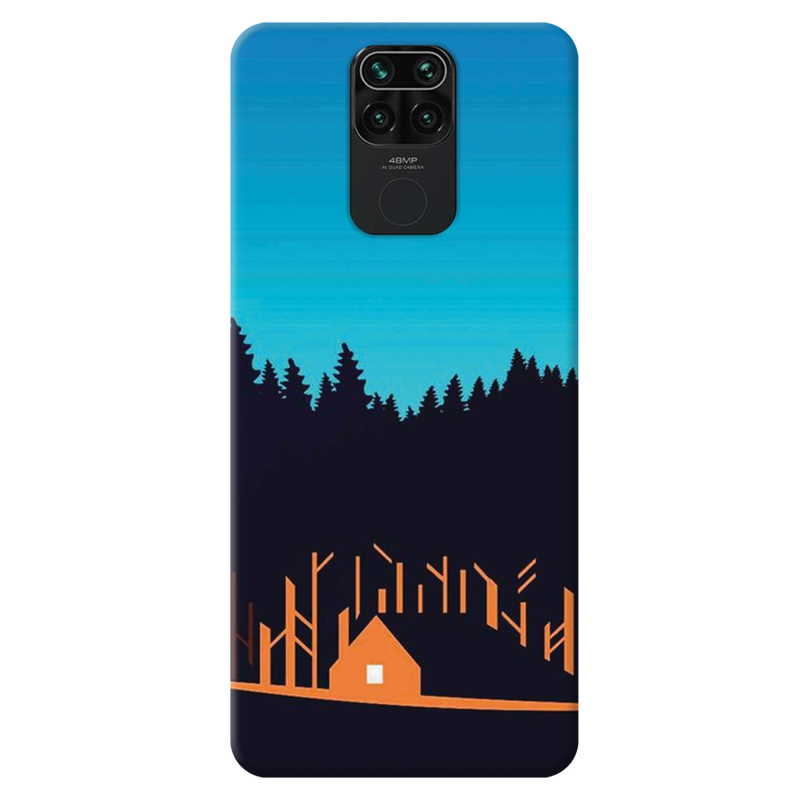 Night Stay Printed Slim Cases and Cover for Redmi Note 9