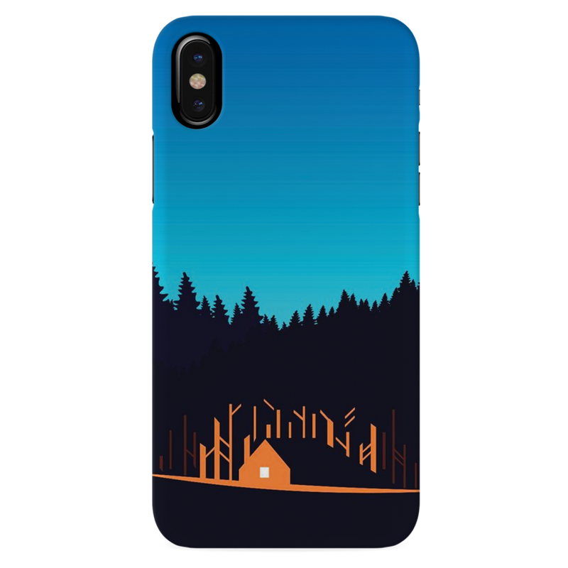Night Stay Printed Slim Cases and Cover for iPhone XS