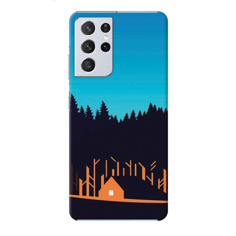 Night Stay Printed Slim Cases and Cover for Galaxy S21 Ultra