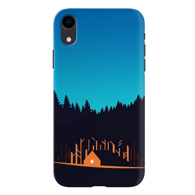 Night Stay Printed Slim Cases and Cover for iPhone XR