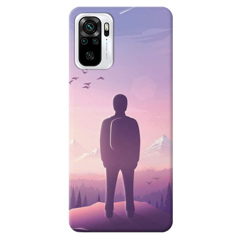 Peace on earth Printed Slim Cases and Cover for Redmi Note 10