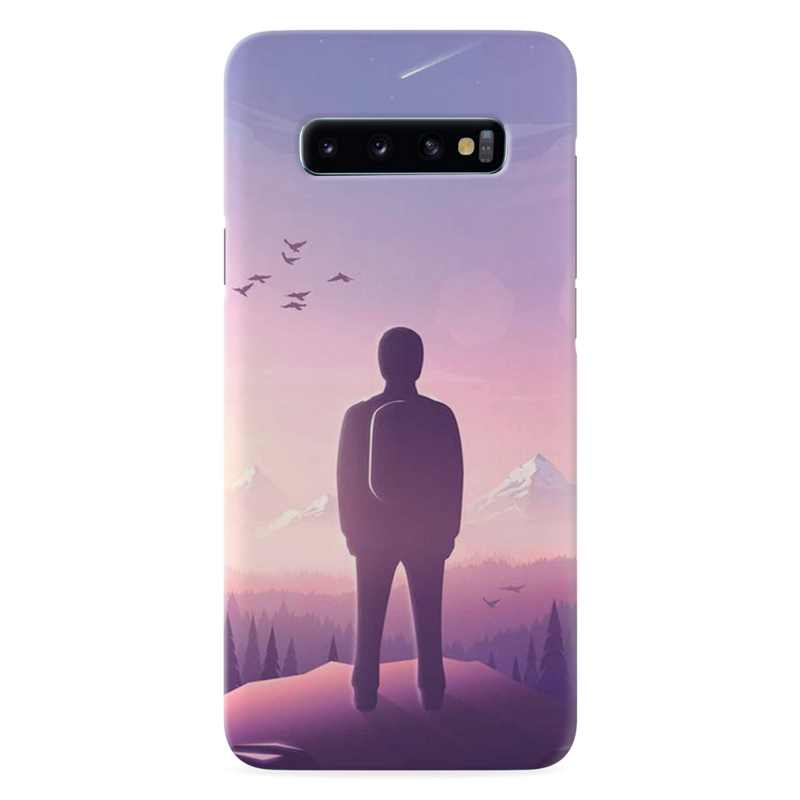 Peace on earth Printed Slim Cases and Cover for Galaxy S10