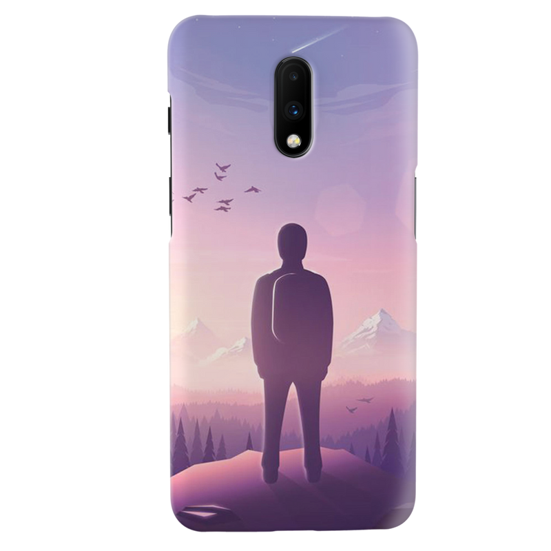 Peace on earth Printed Slim Cases and Cover for OnePlus 7