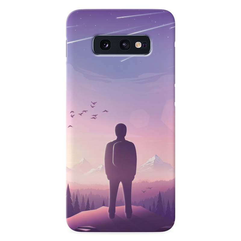 Peace on earth Printed Slim Cases and Cover for Galaxy S10E