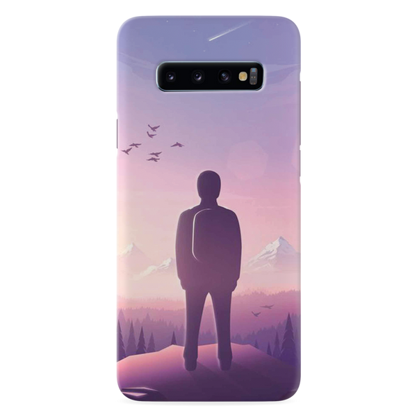 Peace on earth Printed Slim Cases and Cover for Galaxy S10 Plus