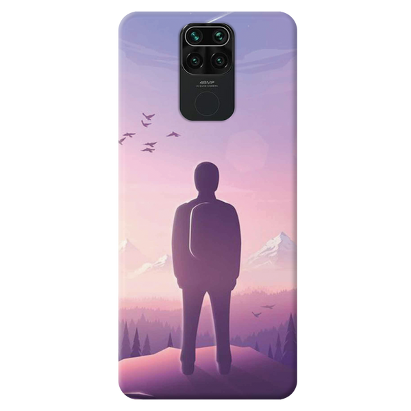 Peace on earth Printed Slim Cases and Cover for Redmi Note 9