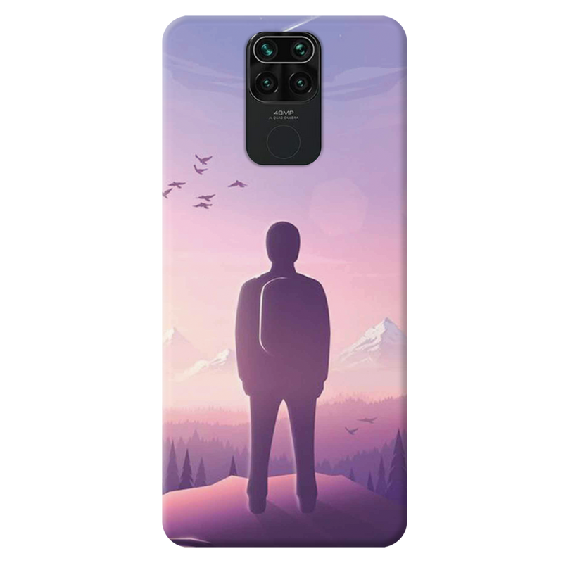 Peace on earth Printed Slim Cases and Cover for Redmi Note 9