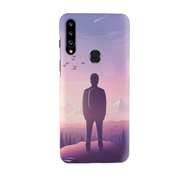 Peace on earth Printed Slim Cases and Cover for Galaxy A20S